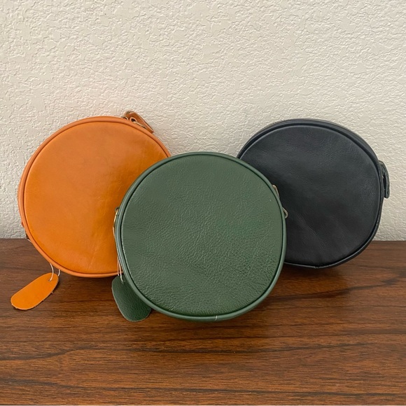 Cute Anime Round Circle My Neighbor Totoro Leather Crossbody Bag T6 - Picture 3 of 16